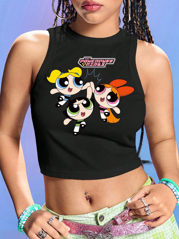 Top SHEIN, negru