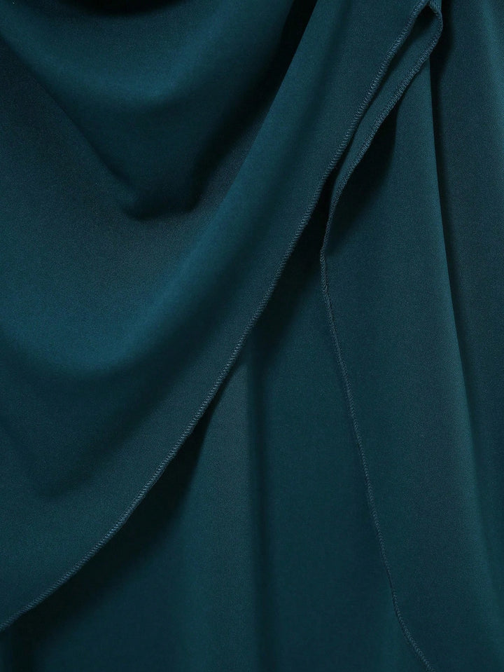 Rochie maxi SHEIN, verde