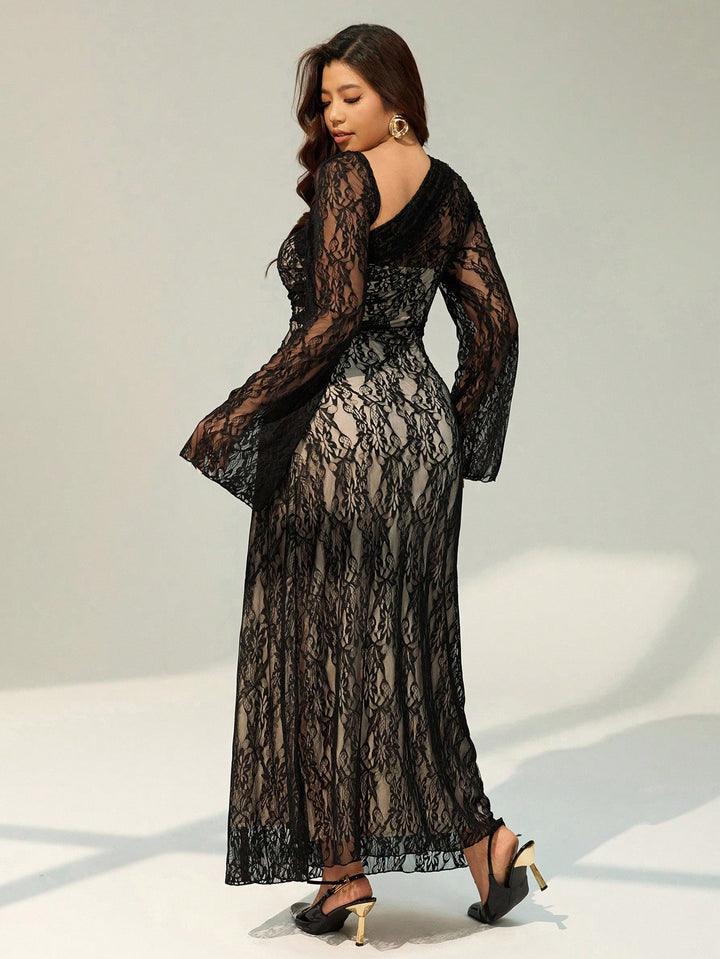 Rochie maxi SHEIN, negru
