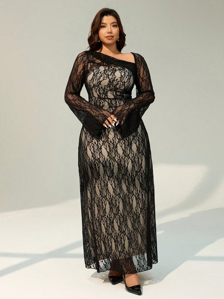 Rochie maxi SHEIN, negru