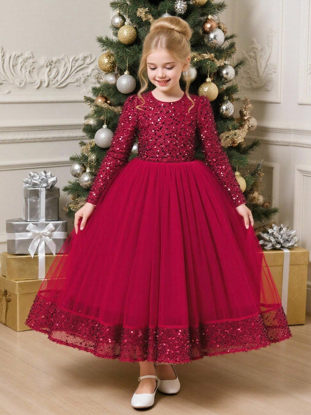 Rochie SHEIN, vișiniu
