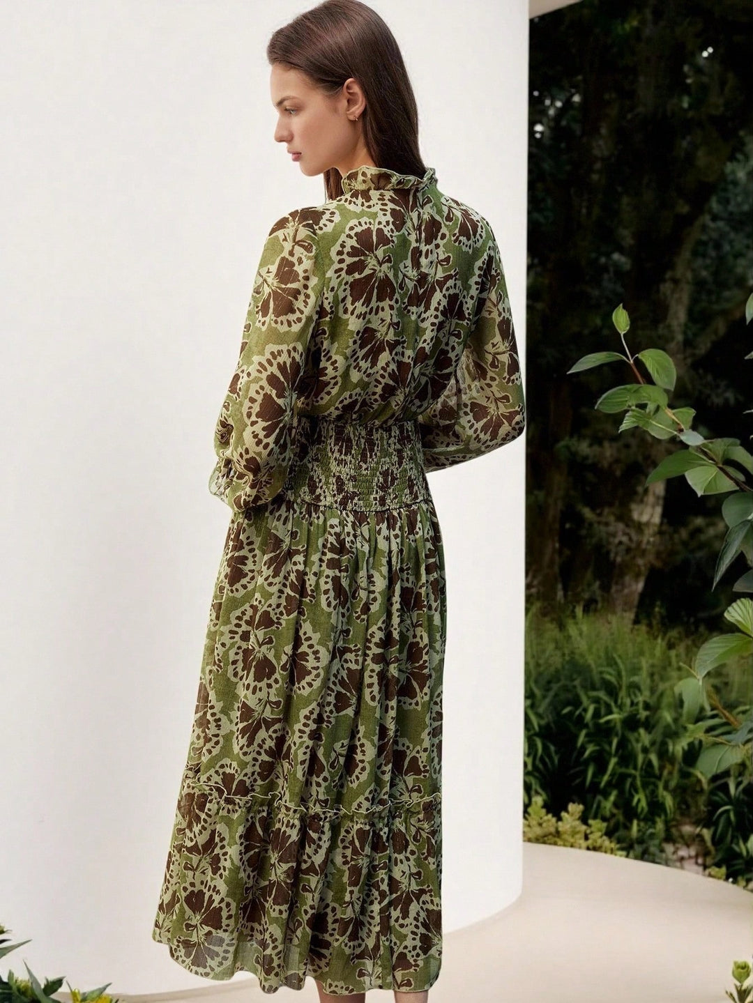 Rochie maxi SHEIN, mix culori
