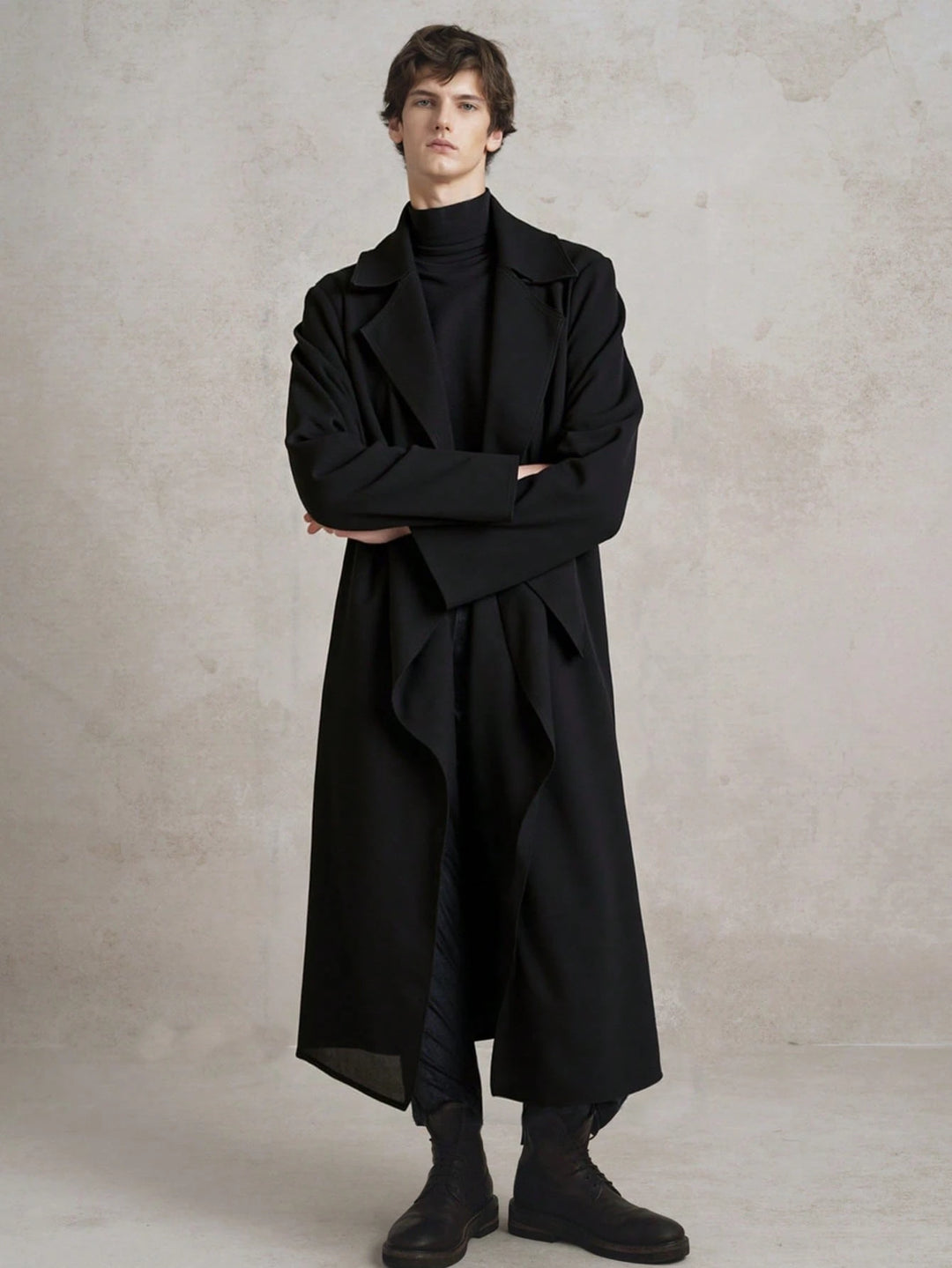 Trench SHEIN, negru