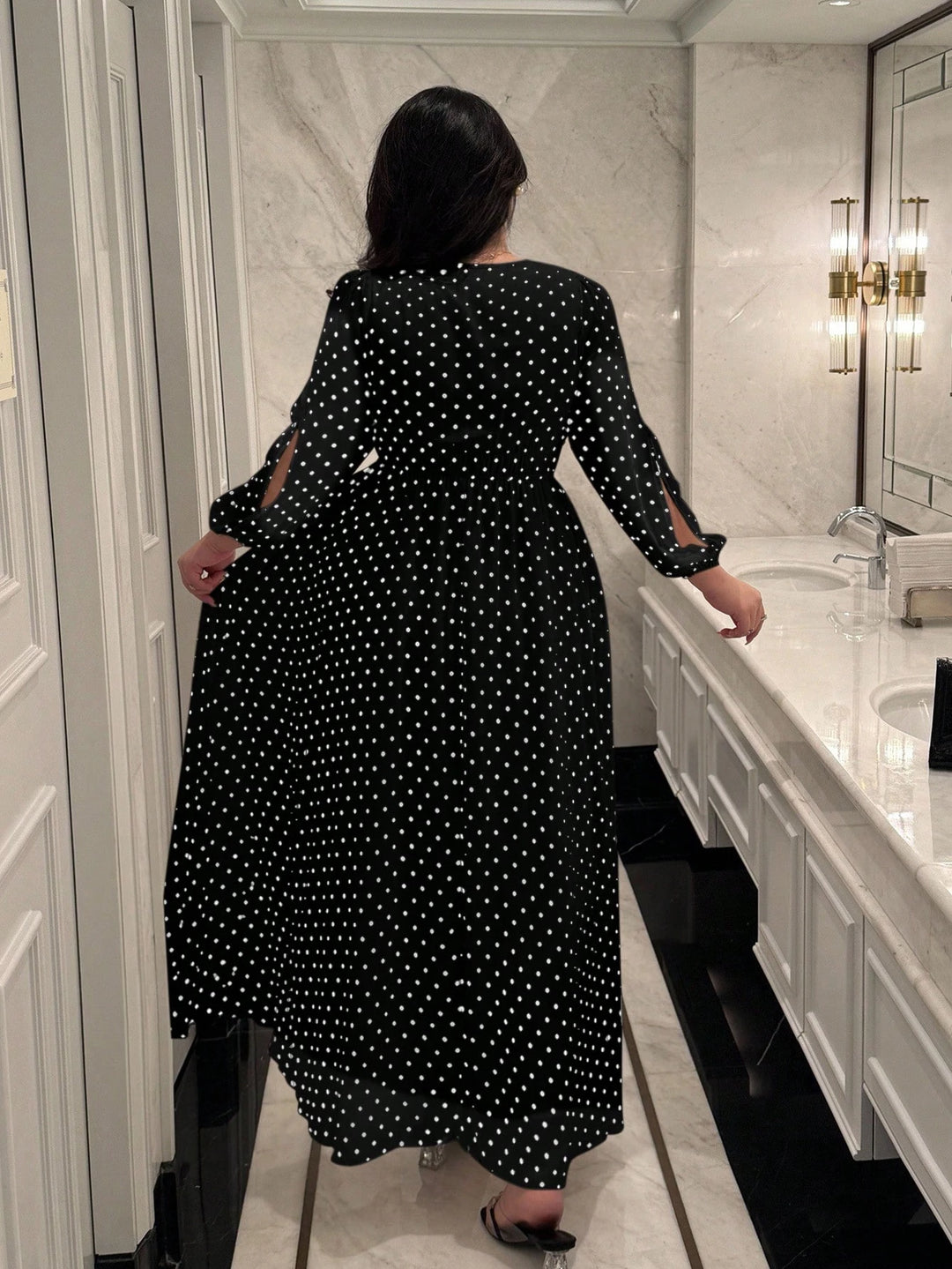 Shein Curve+ maxiruha, fekete