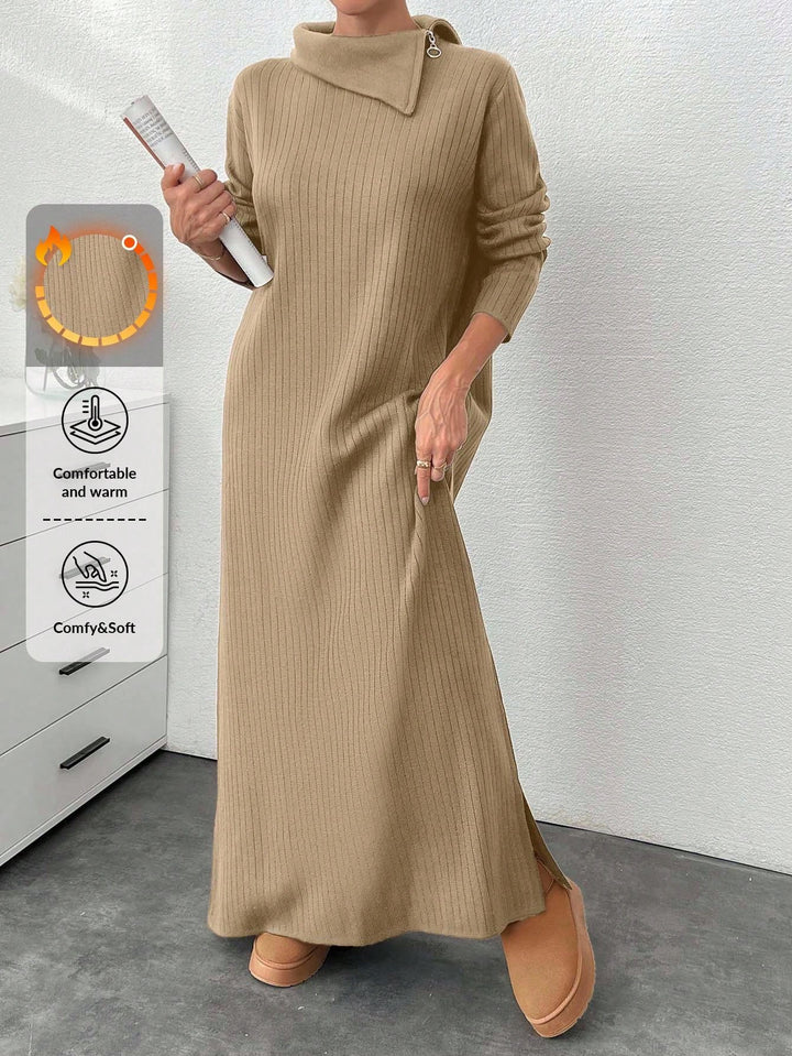 Rochie maxi SHEIN, bej