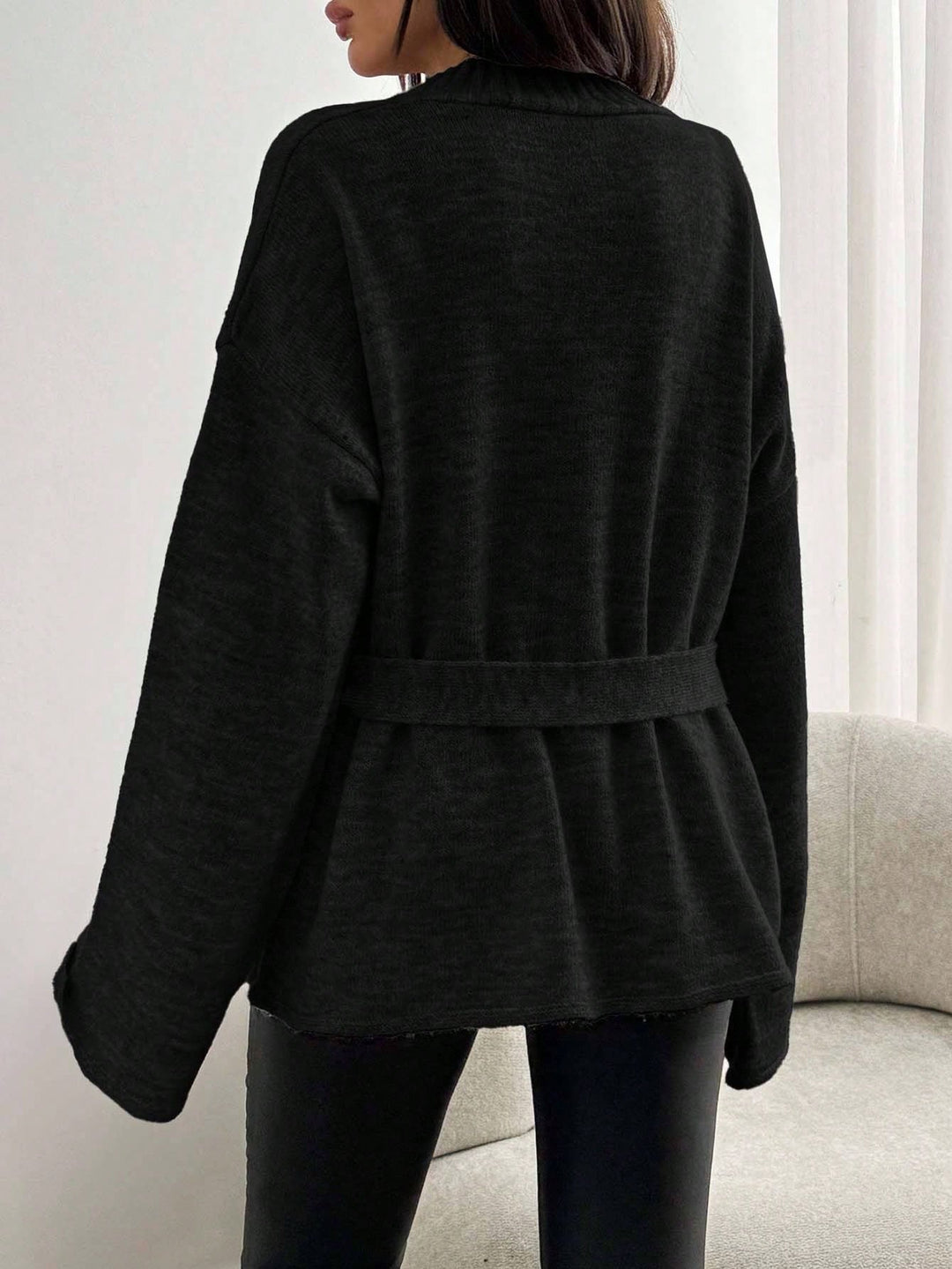 Cardigan SHEIN, negru