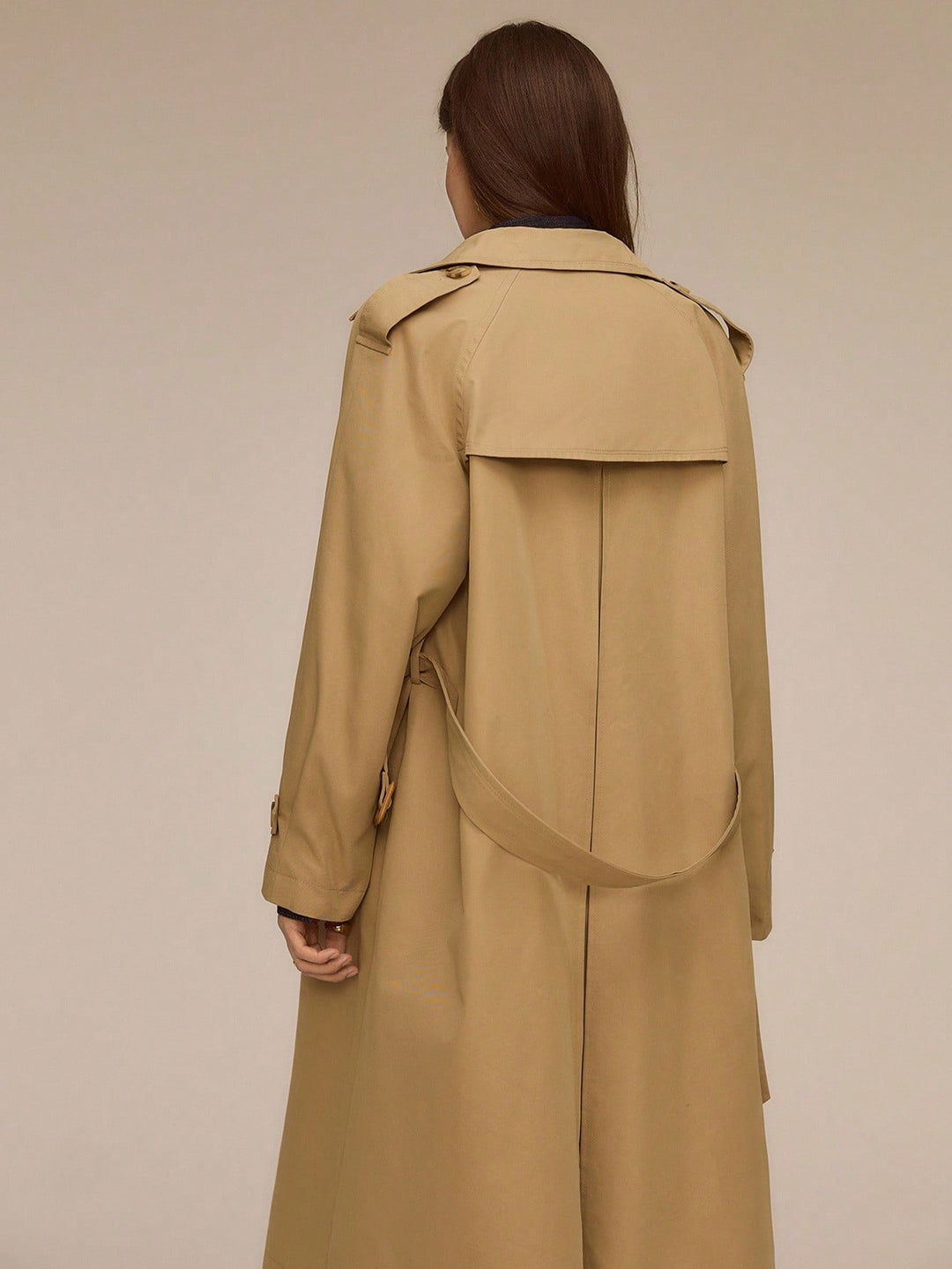 Trench SHEIN, kaki