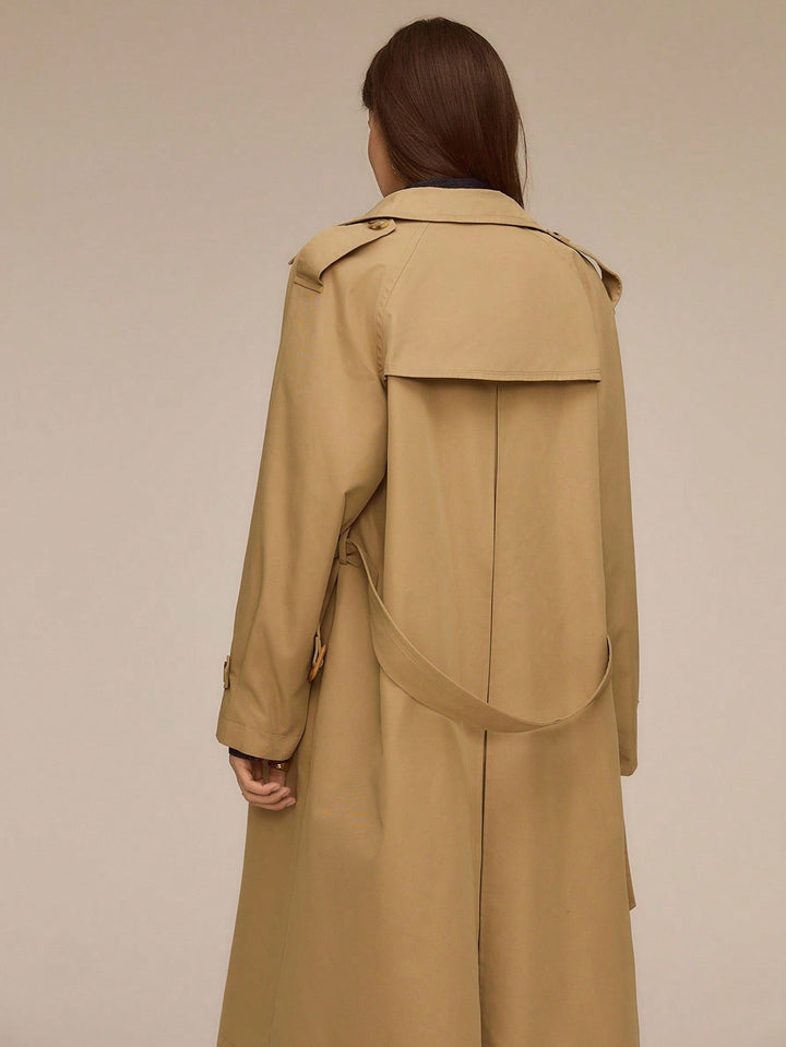 Trench SHEIN, kaki