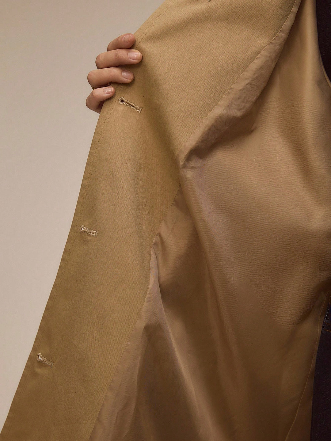 Trench SHEIN, kaki