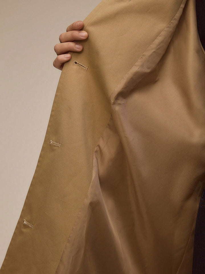 Trench SHEIN, kaki