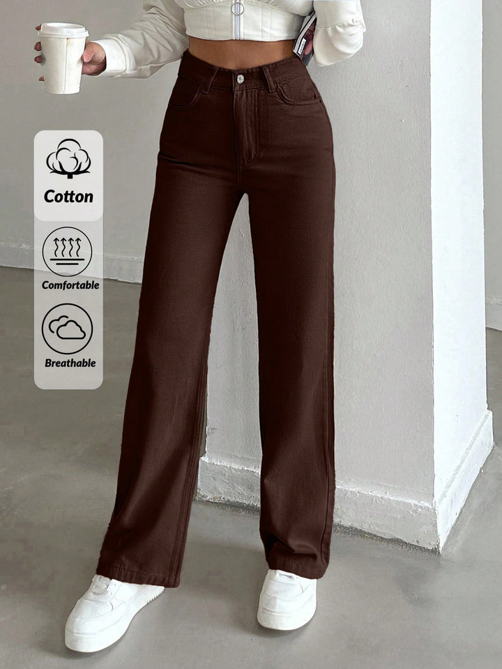 Jeans SHEIN, maro