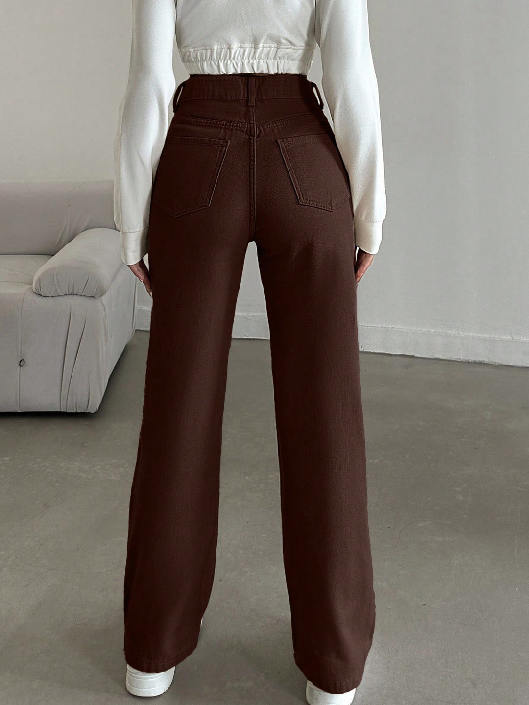 Jeans SHEIN, maro