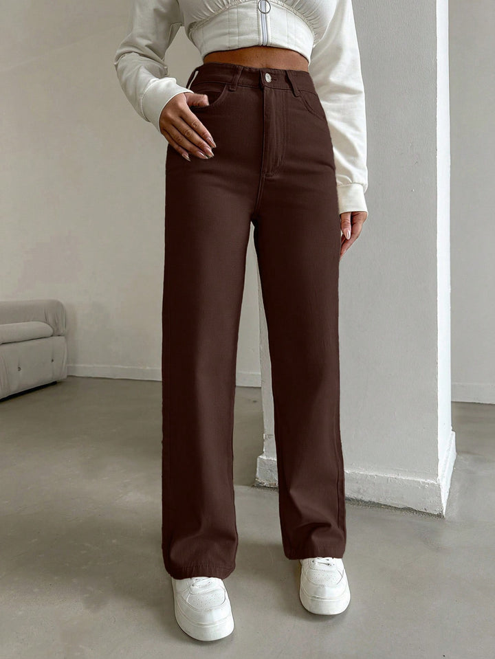 Jeans SHEIN, maro