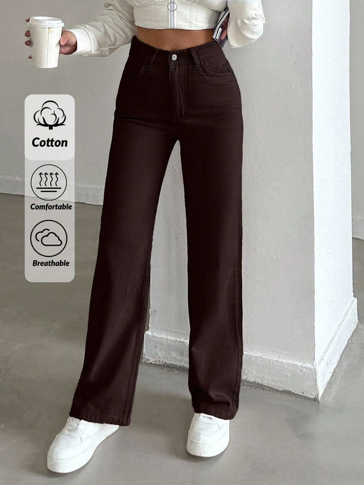 Jeans SHEIN, maro