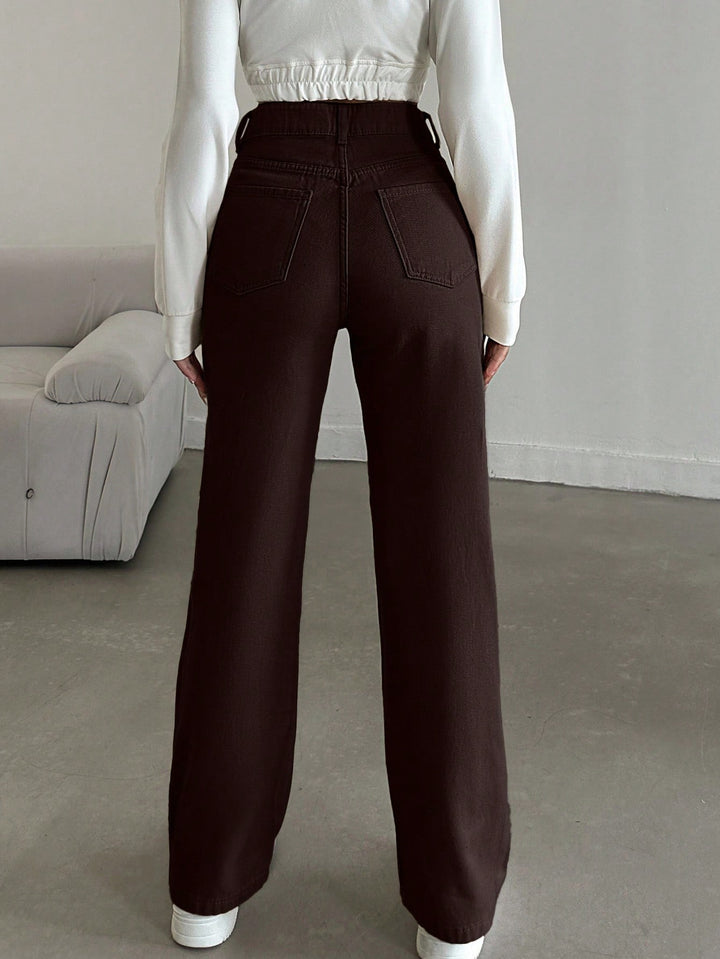 Jeans SHEIN, maro