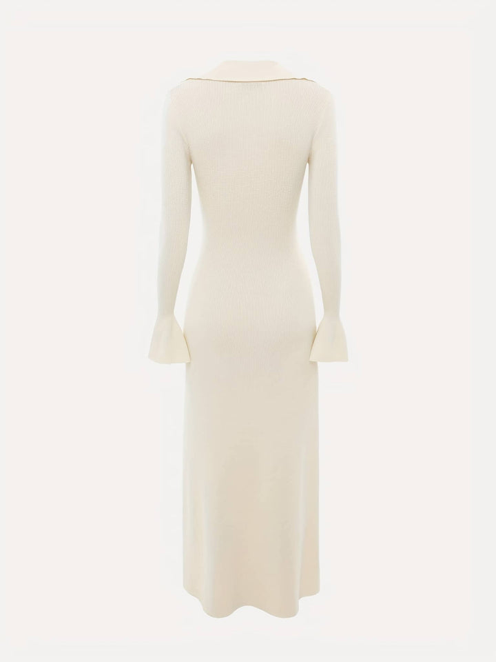 Rochie maxi SHEIN, crem