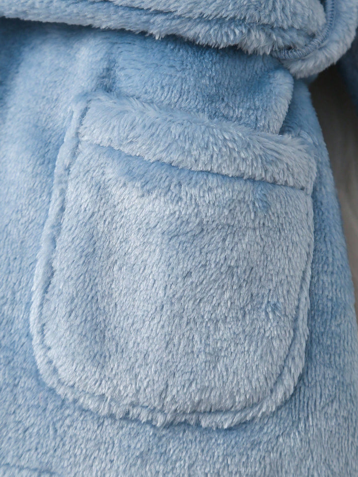 Pijama SHEIN, albastru