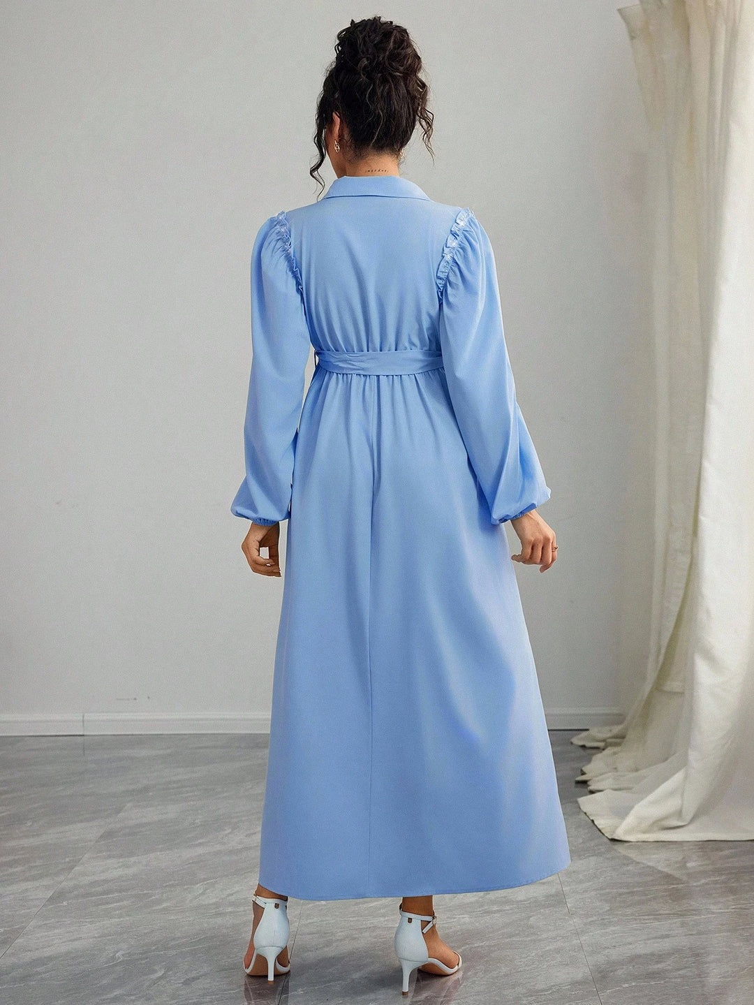 Rochie maxi SHEIN, albastru