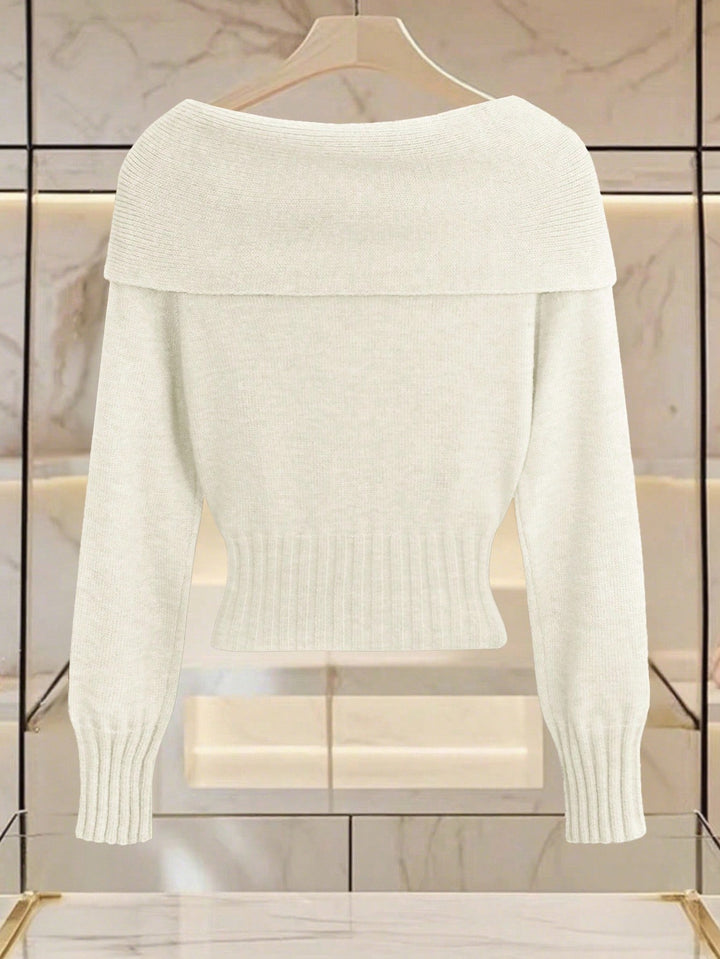 Pulover SHEIN, crem