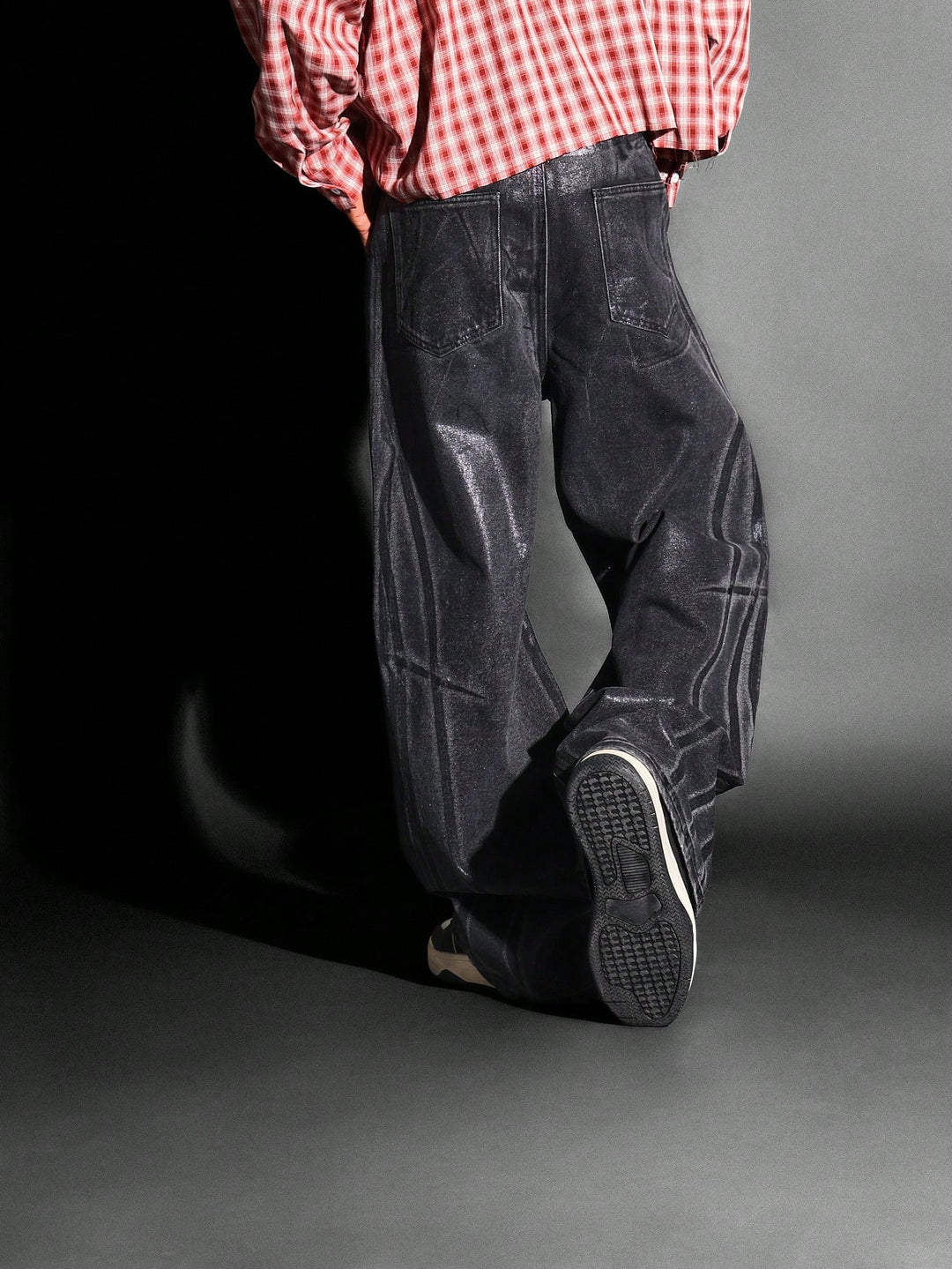 Jeans SHEIN, negru