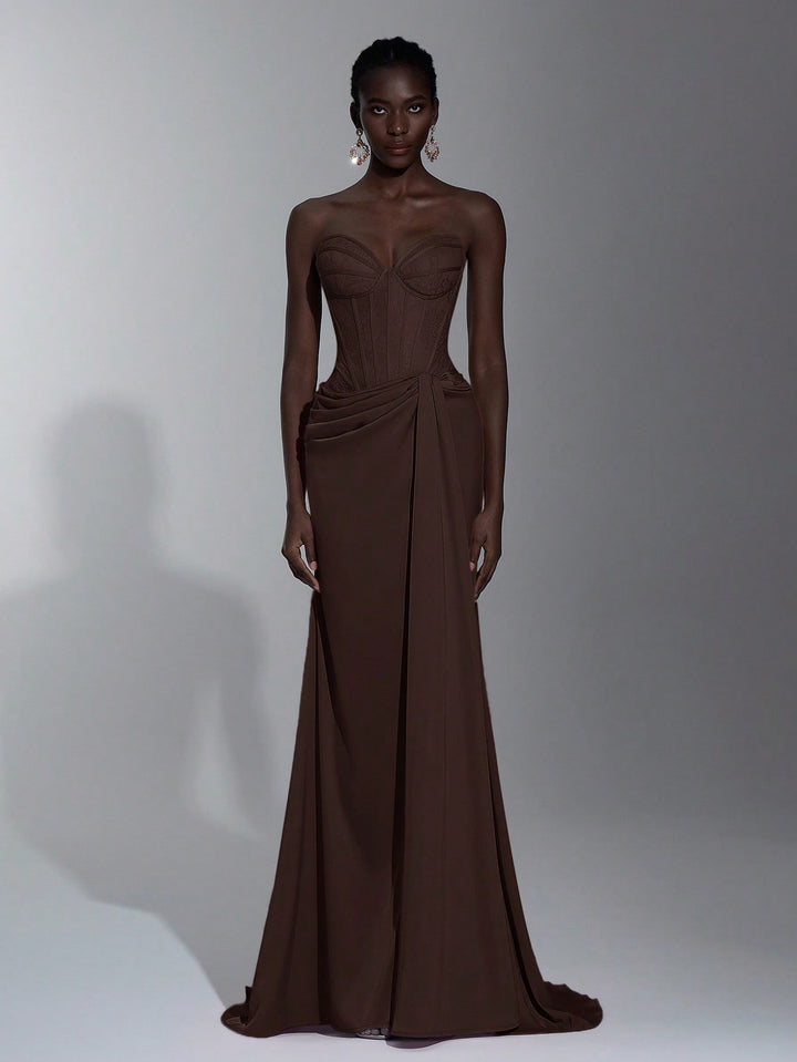 Rochie SHEIN, maro
