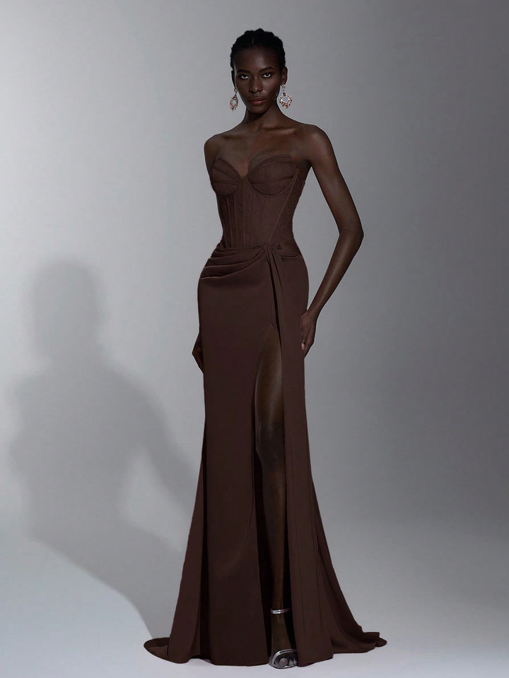 Rochie SHEIN, maro