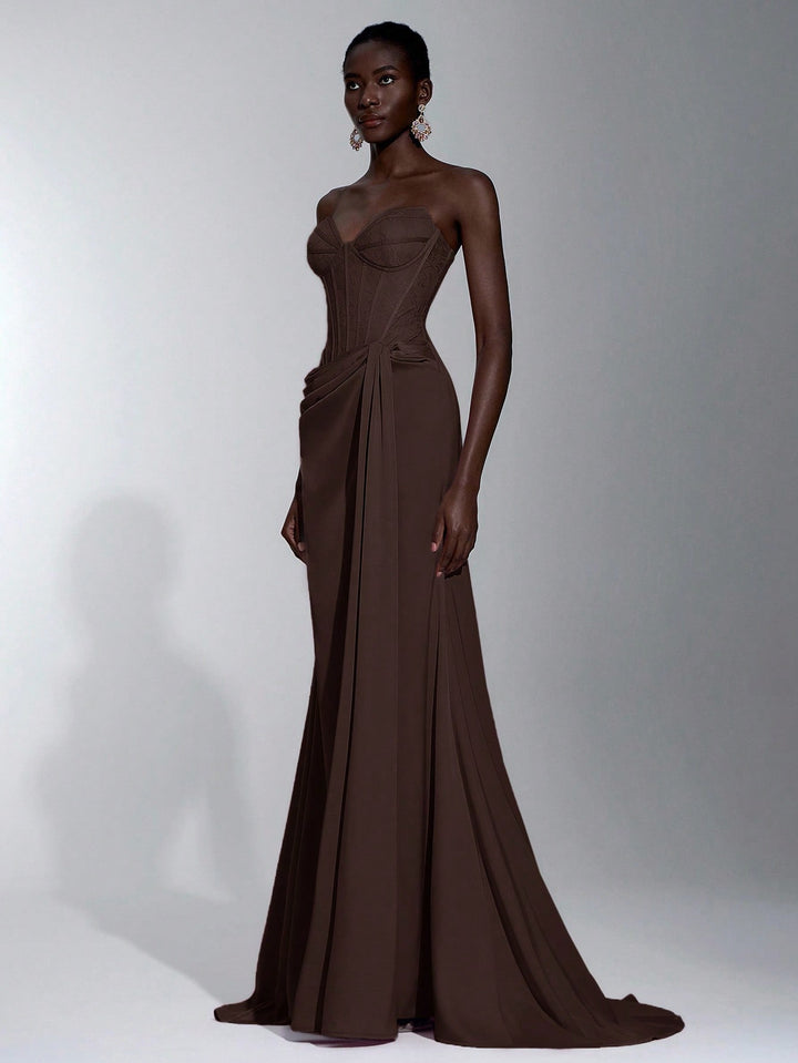 Rochie SHEIN, maro