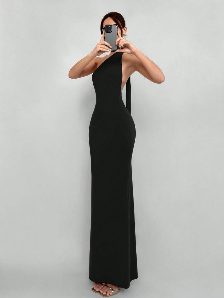 Rochie maxi SHEIN, negru