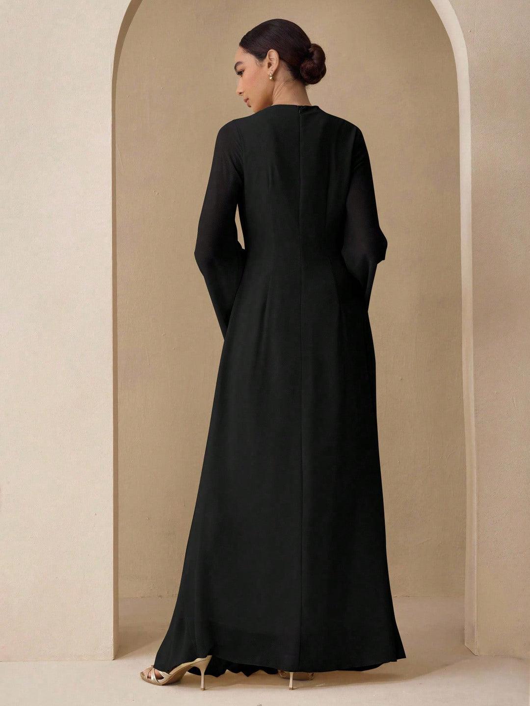 Rochie maxi SHEIN, negru
