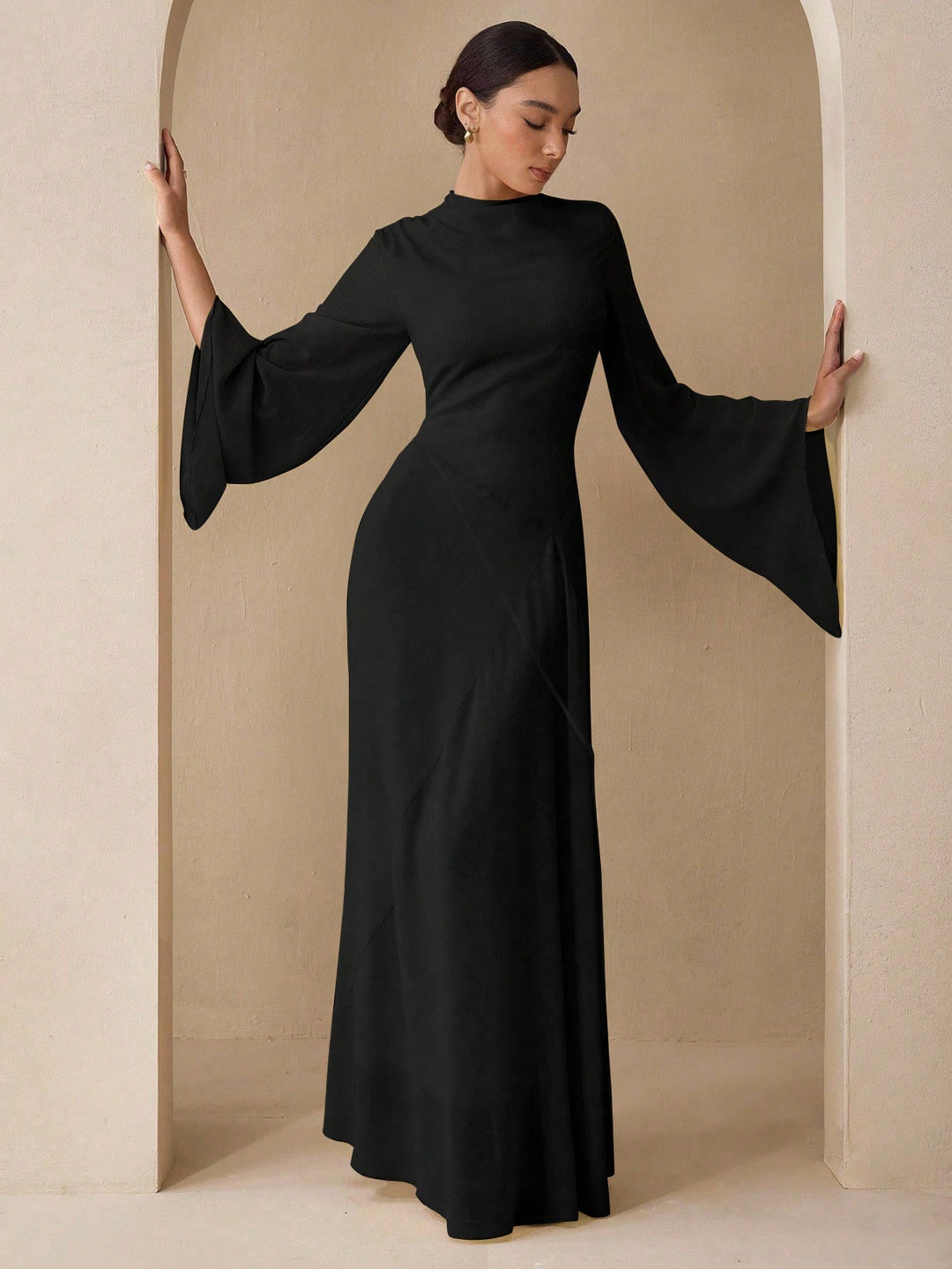 Rochie maxi SHEIN, negru
