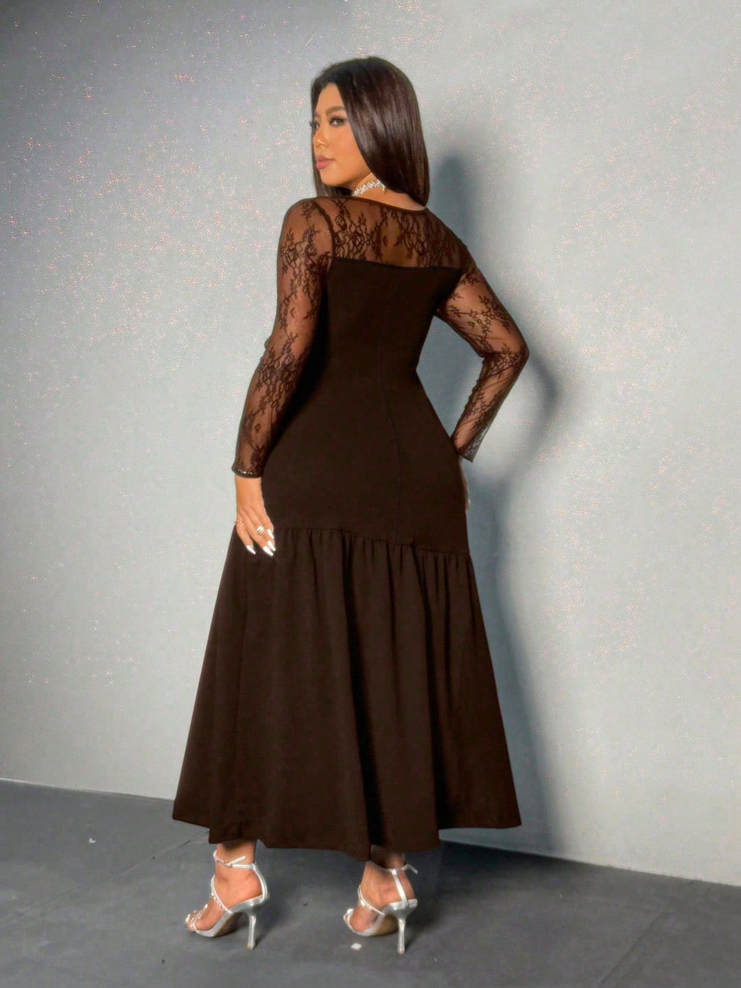 Rochie SHEIN, maro