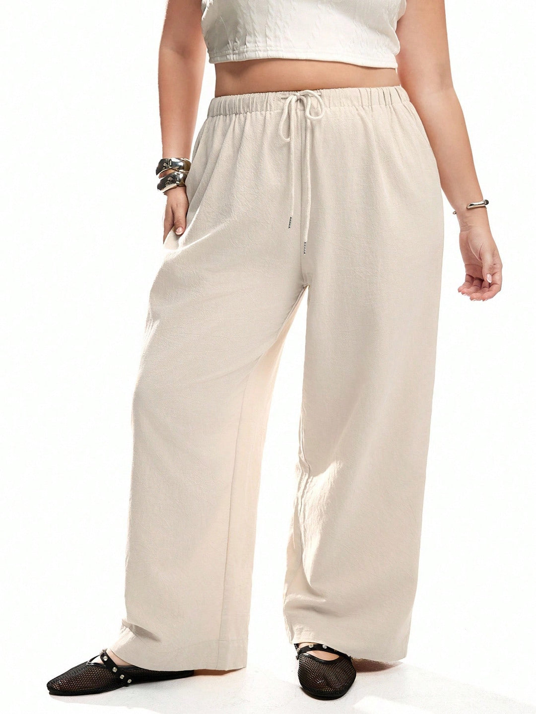 Pantaloni SHEIN, bej