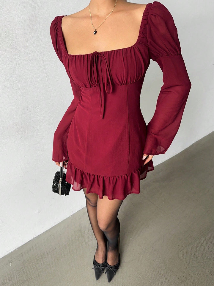 Rochie mini SHEIN, vișiniu
