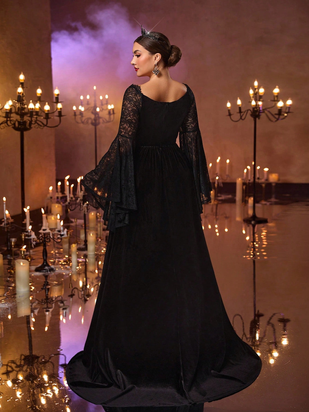Rochie de ocazie SHEIN, negru