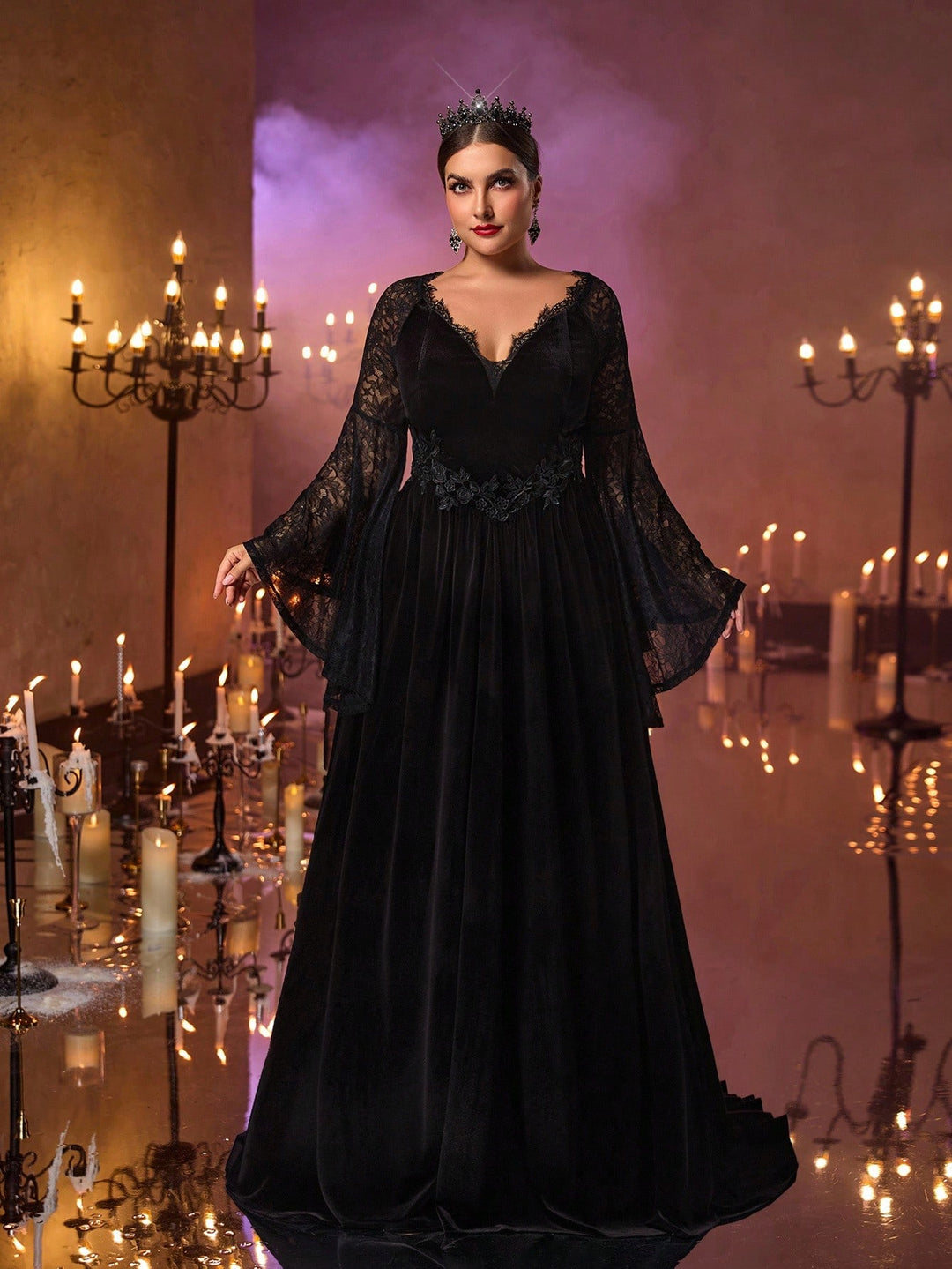 Rochie de ocazie SHEIN, negru