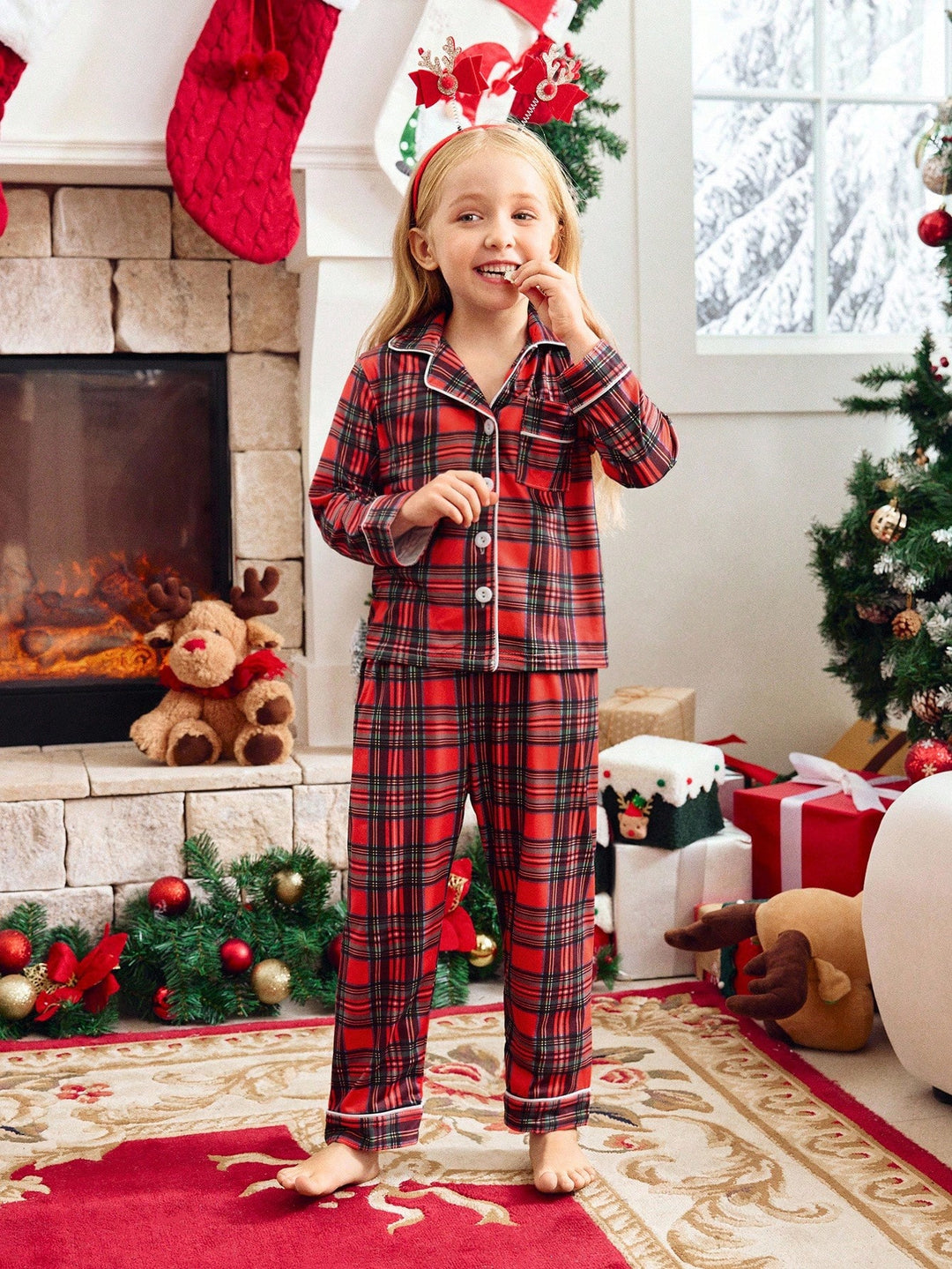 Compleu pijamale SHEIN, mix culori