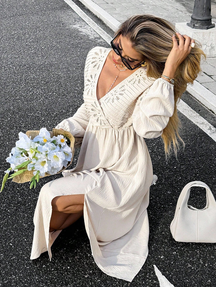 Rochie maxi SHEIN, portocaliu