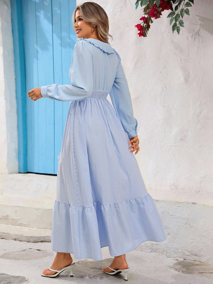 Rochie maxi SHEIN, albastru
