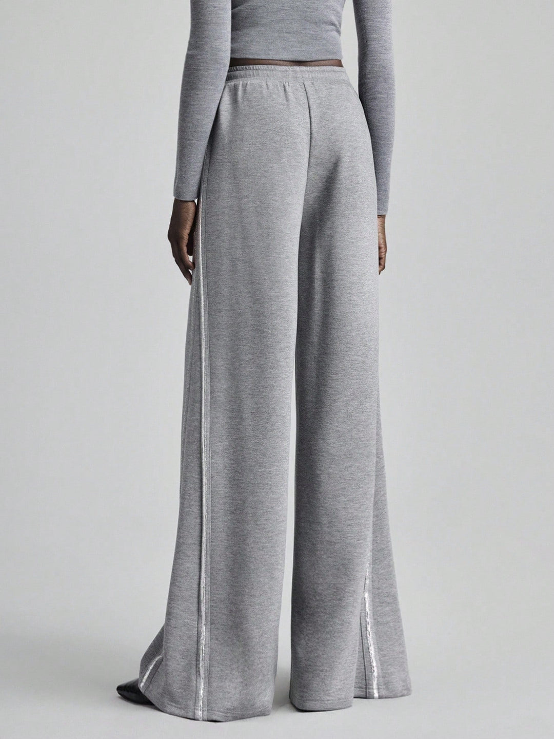 Pantaloni de trening Shein, gri