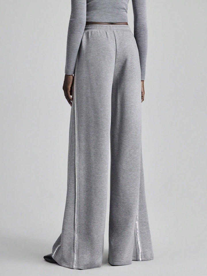Pantaloni de trening Shein, gri