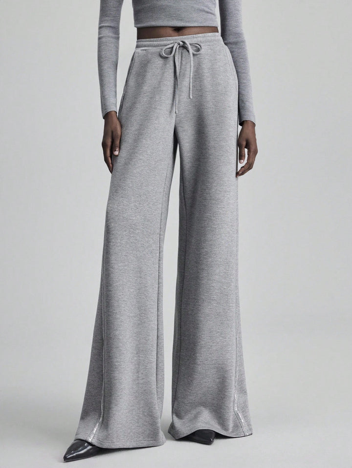 Pantaloni de trening Shein, gri