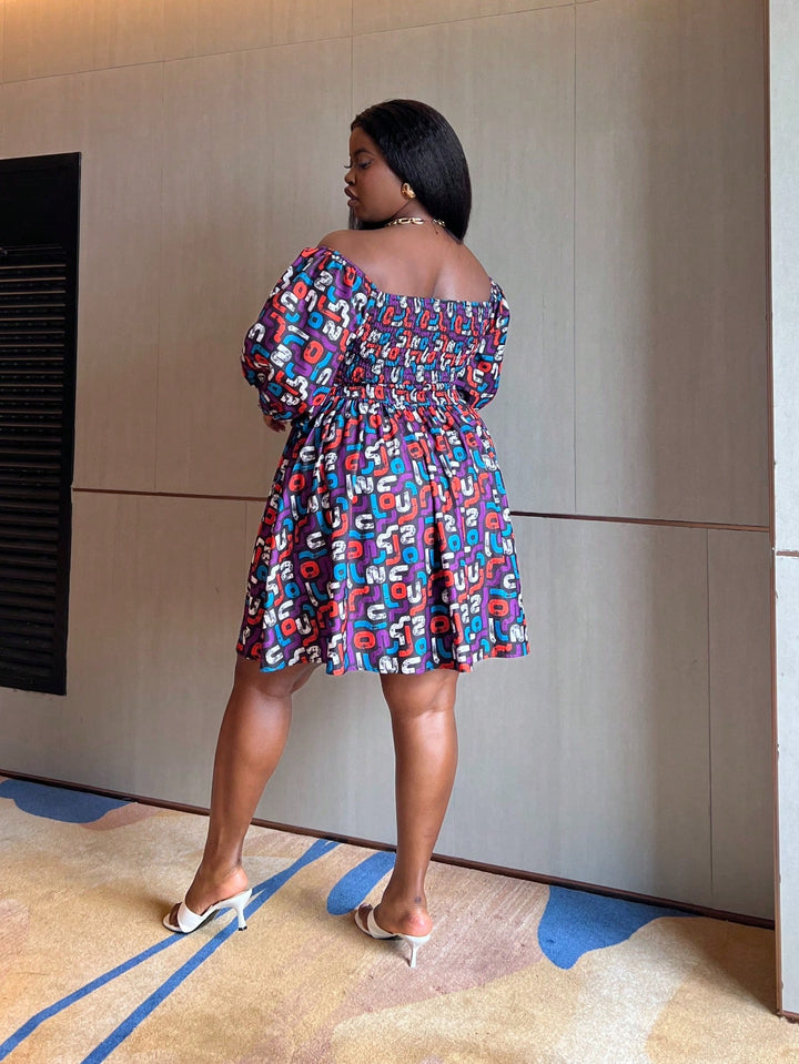 Rochie mini SHEIN, mix culori