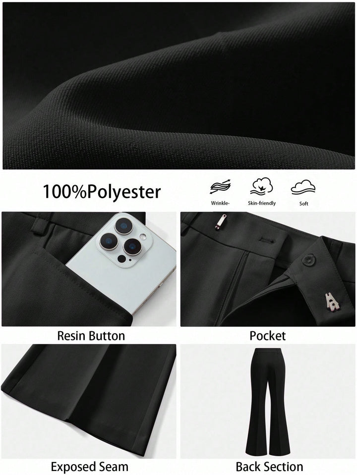 Pantalon SHEIN, negru