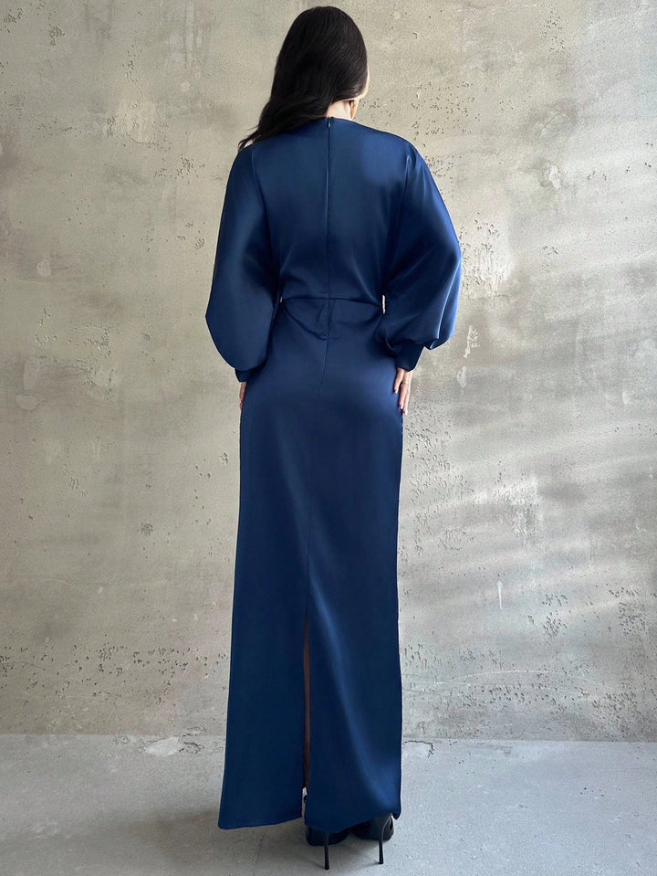 SHEIN maxi ruha, kék
