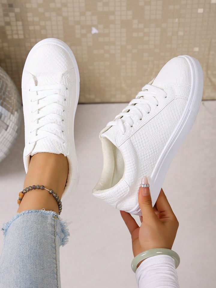 Pantofi sport SHEIN, alb
