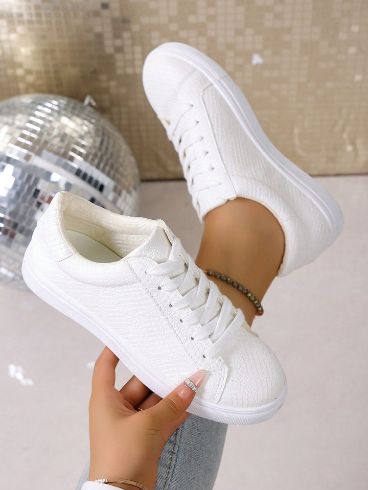 Pantofi sport SHEIN, alb