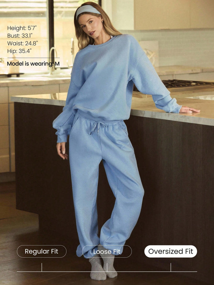Pantaloni SHEIN, albastru