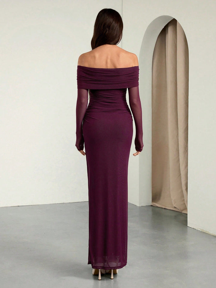 Rochie maxi SHEIN, roșu