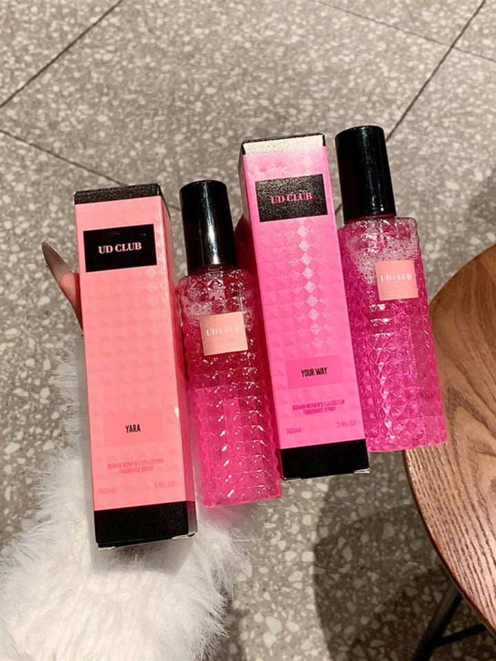 Set spray parfumat SHEIN, roz
