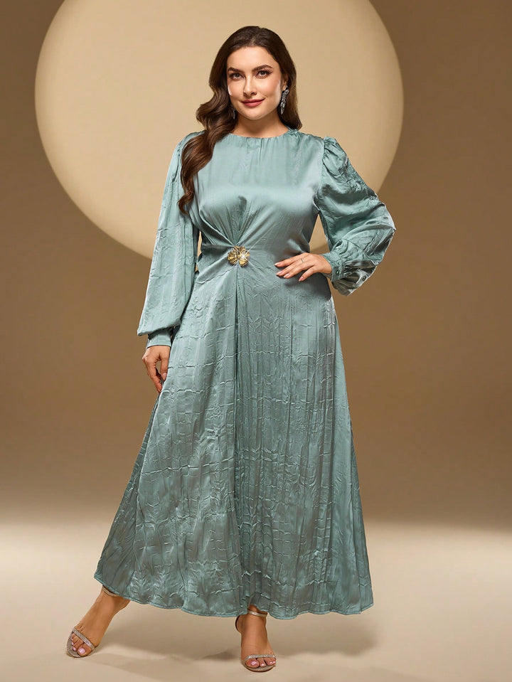 Rochie maxi SHEIN, verde